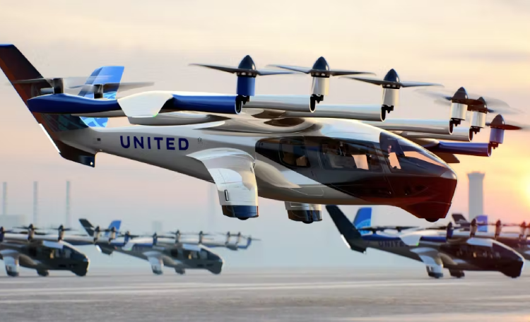 United Airlines y Archer lanzan la primera ruta comercial de taxi aéreo eléctrico en Chicago