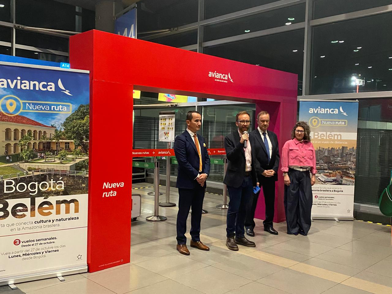 Avianca inicia operaciones en dos nuevas rutas que conectan a Bogotá con Monterrey y Belém