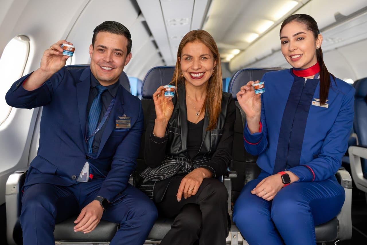 LATAM y Alpina se unen para incluir el tradicional Arequipe Alpina en el servicio a bordo de vuelos domésticos
