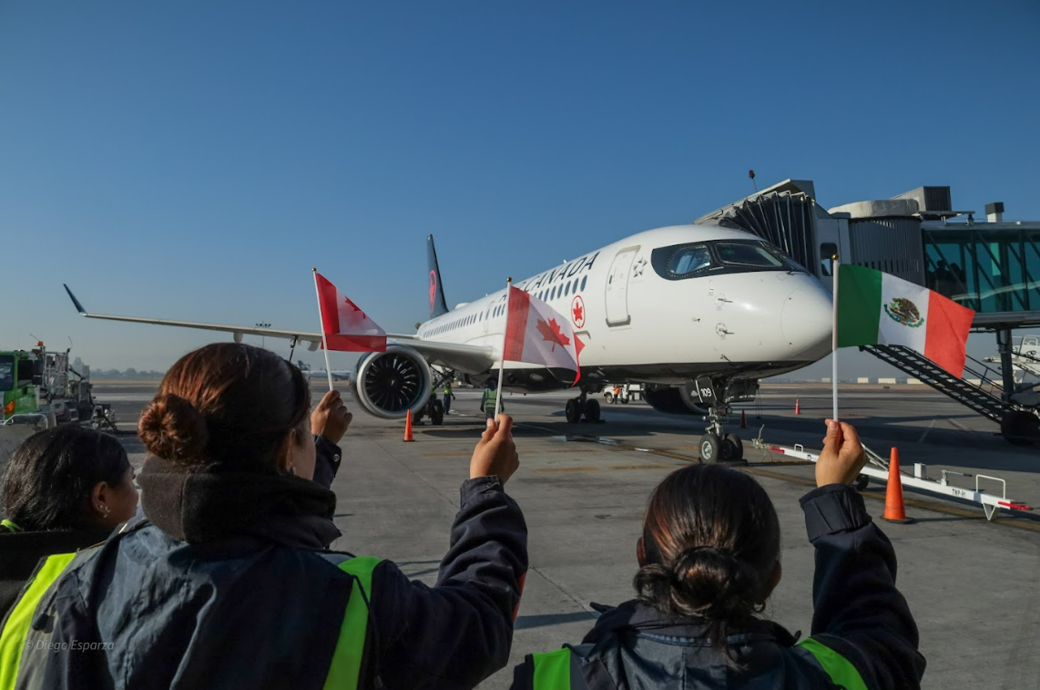 Air Canada inaugura su nueva ruta directa Guadalajara–Toronto