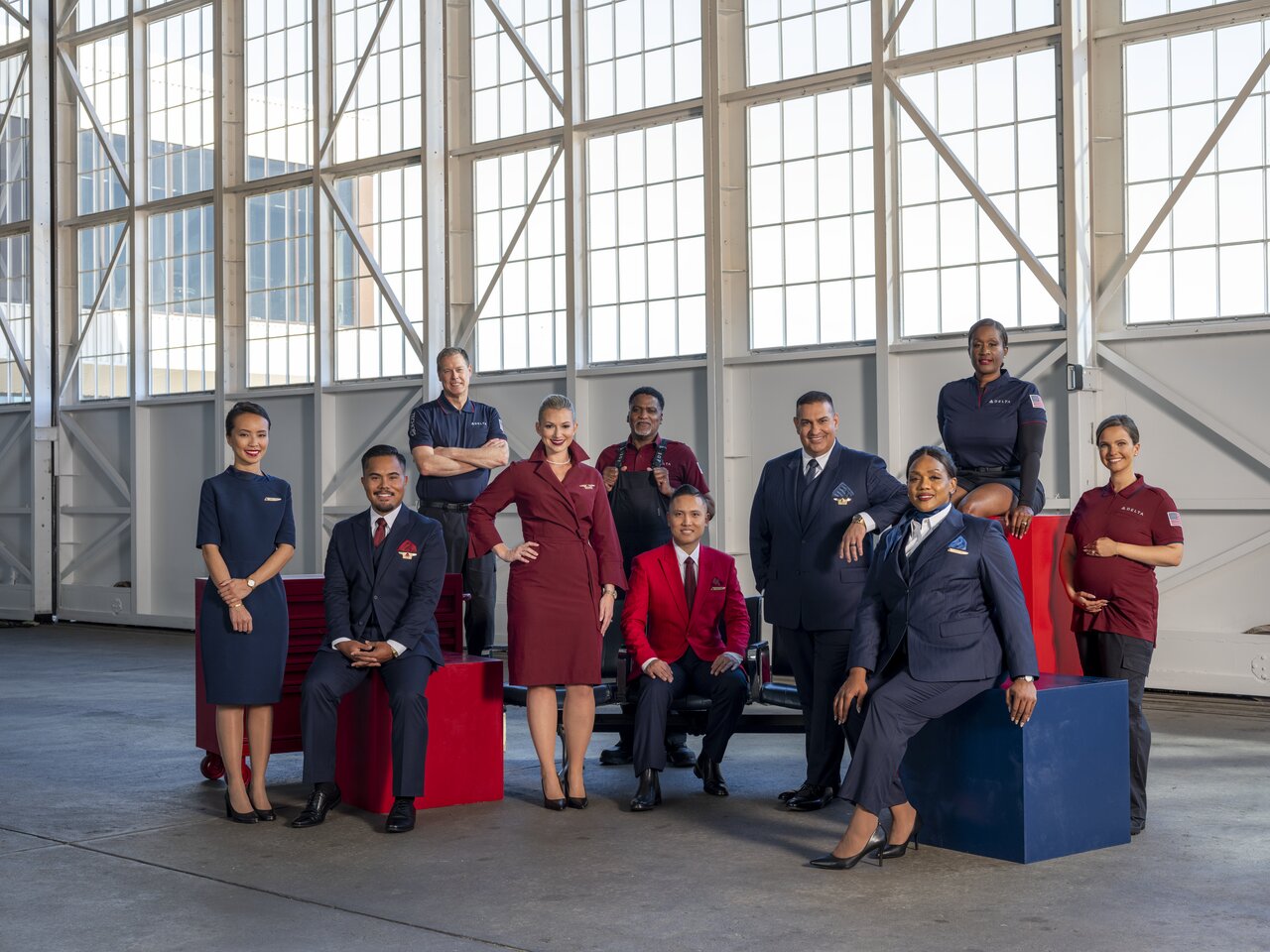 Una nueva era de estilo: Delta presenta su colección de uniformes “Distinctly Delta”