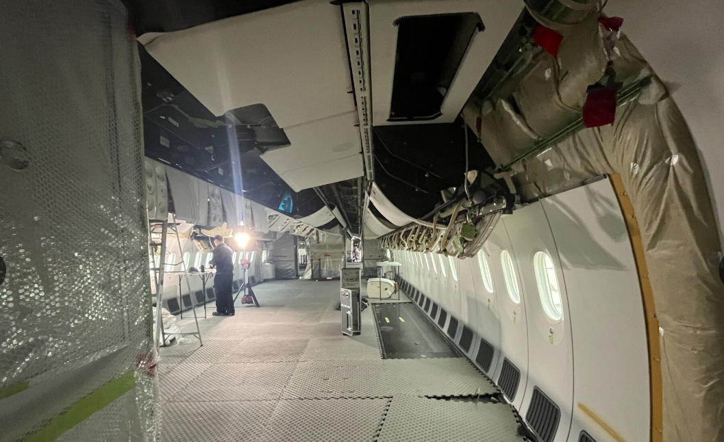 LATAM concluye el primer retrofit de un Boeing 787-9 en América Latina