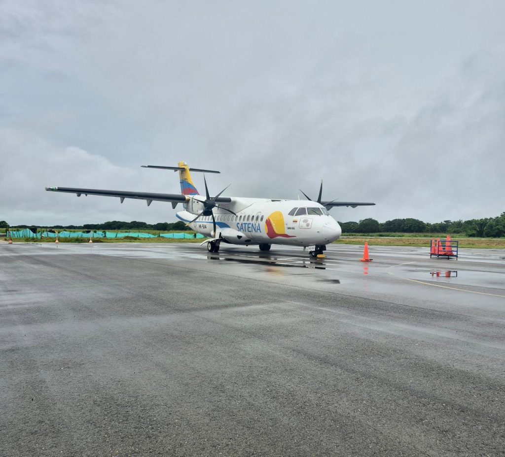 SATENA amplía la operación de la ruta Medellín–Mompox con aeronaves de mayor capacidad