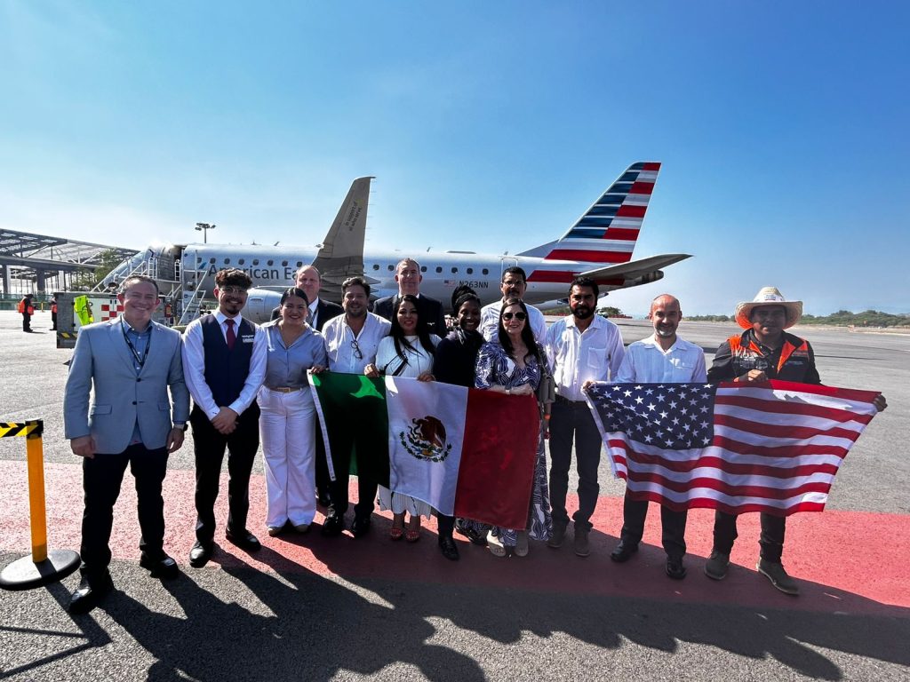 American Airlines lanza su destino número 30 en México: Puerto Escondido
