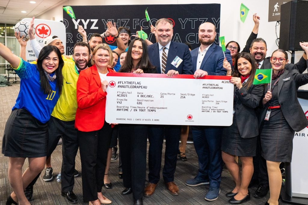 Air Canada lanza su servicio directo a Río de Janeiro