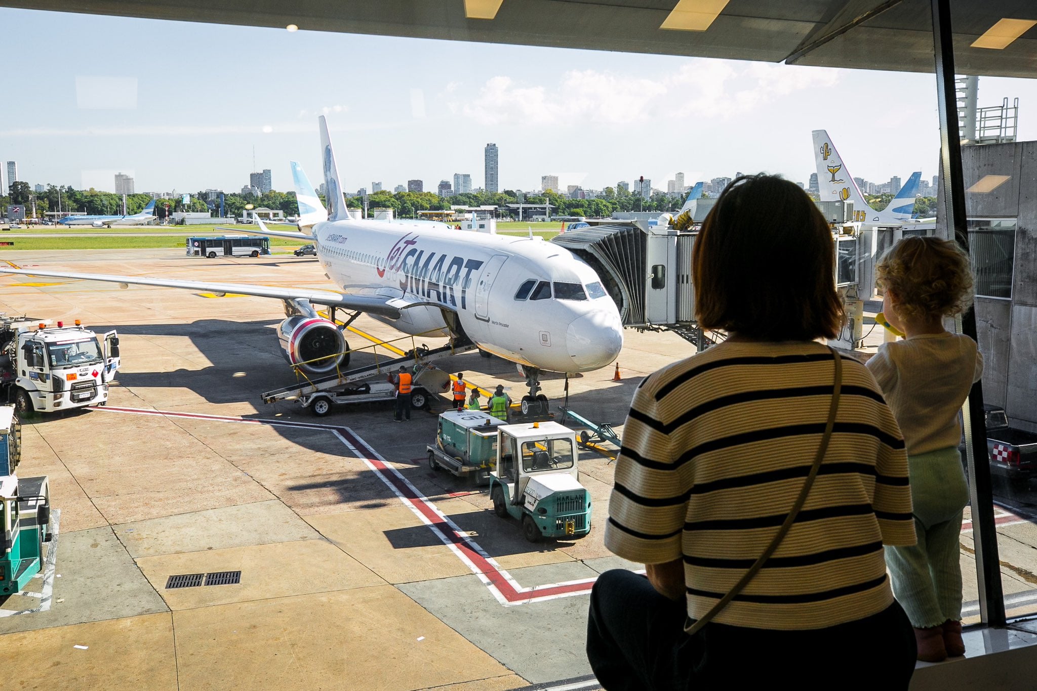 Desregulación aérea: las mangas de los aeropuertos argentinos ya no dependerán de los prestadores de servicios de rampa