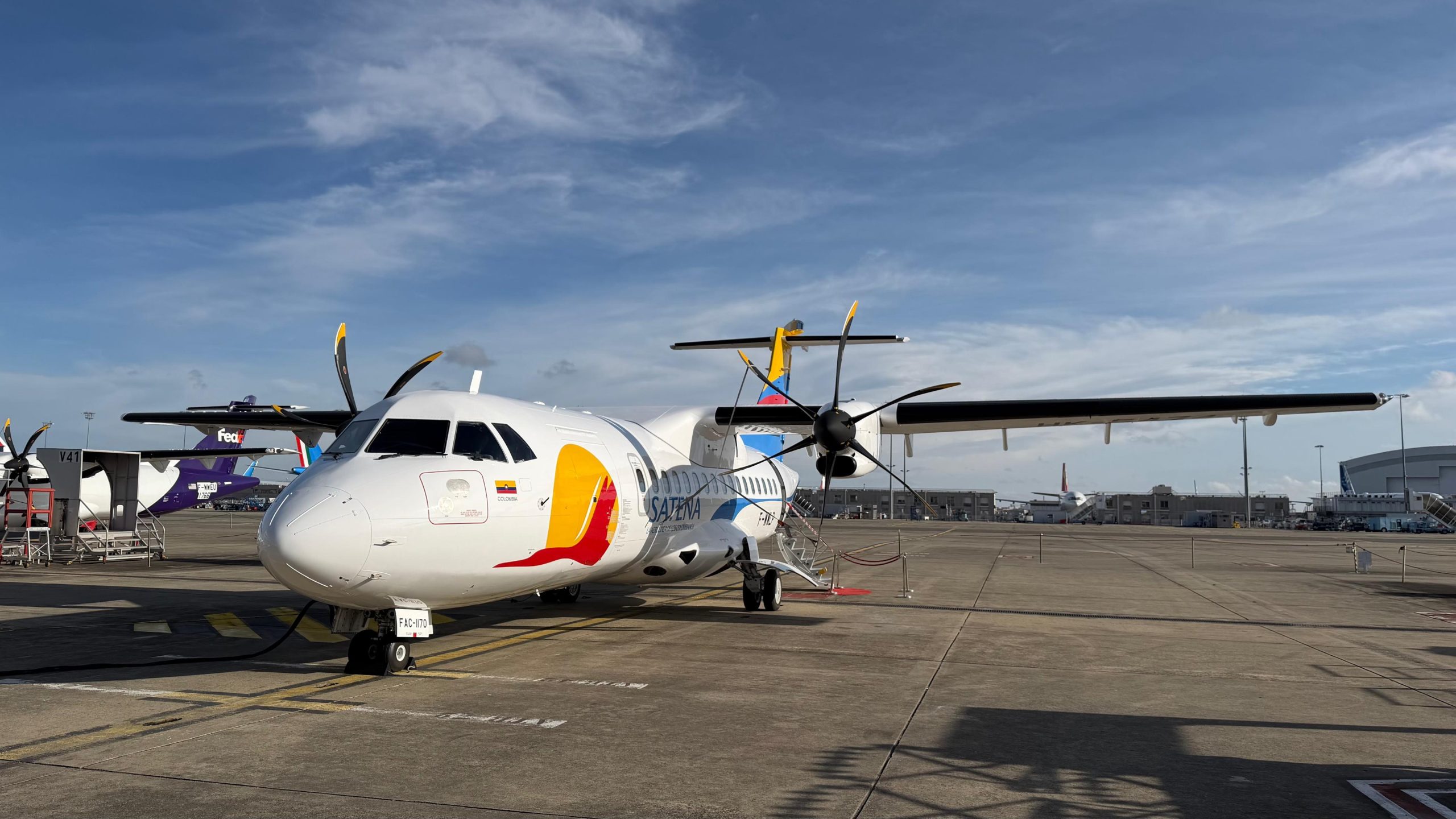 SATENA recibe un nuevo ATR 42-600 y aumenta su flota a 19 aeronaves
