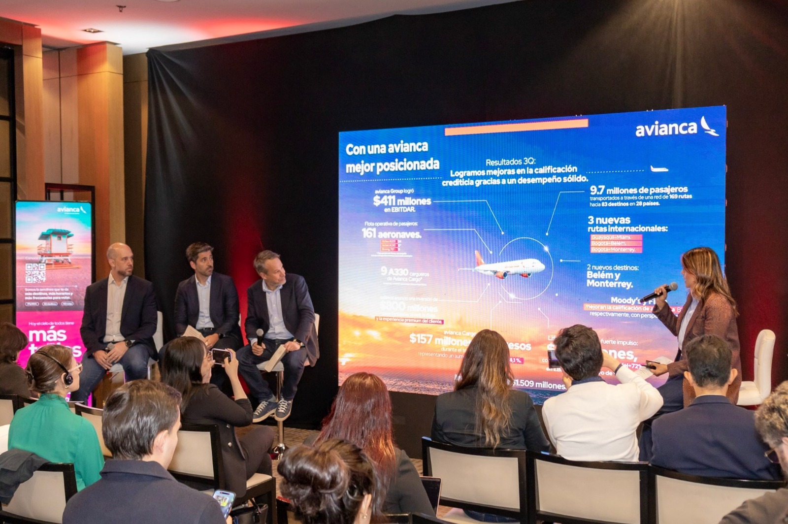 Avianca expande clase ejecutiva y continúa ampliando su red en América y Europa