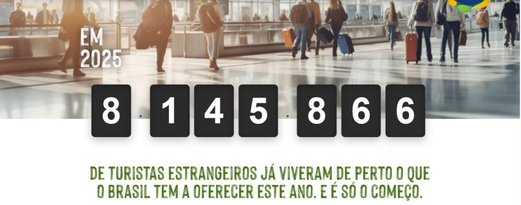 Brasil bate récords con más de ocho millones de visitantes extranjeros y lanza un innovador premio de turismo