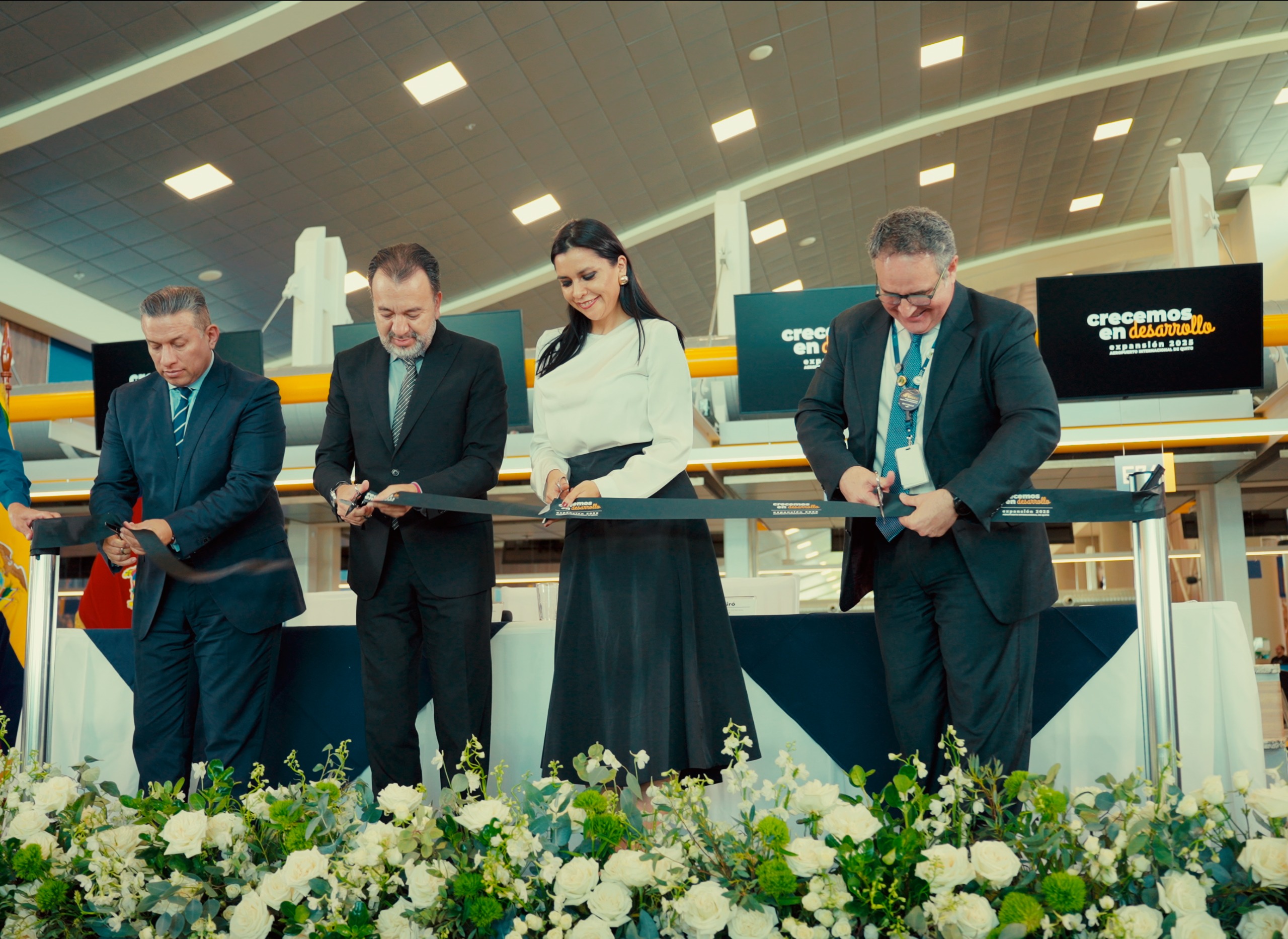 Quiport inaugura la mayor expansión del Aeropuerto Internacional de Quito