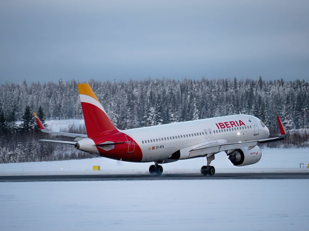 Iberia operará esta Navidad más de 11500 vuelos