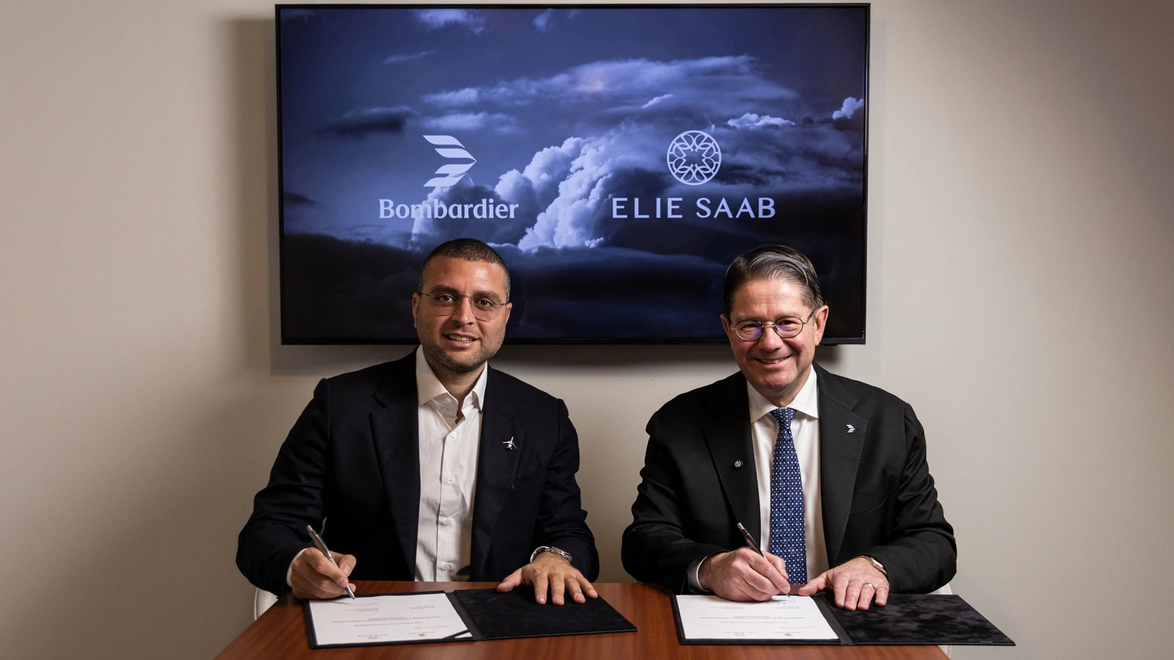 Bombardier establece colaboración con Elie Saab
