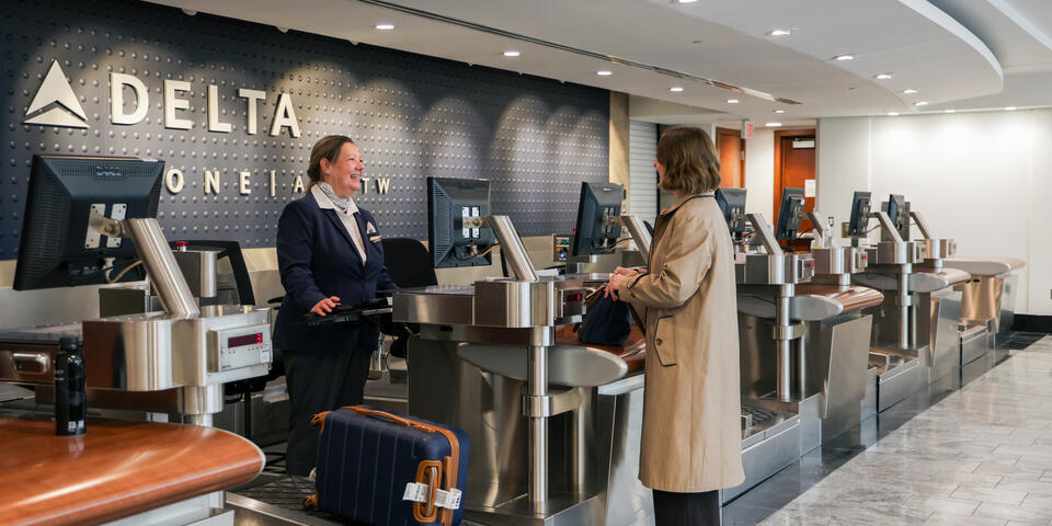 Delta One Check-In expands across hubs