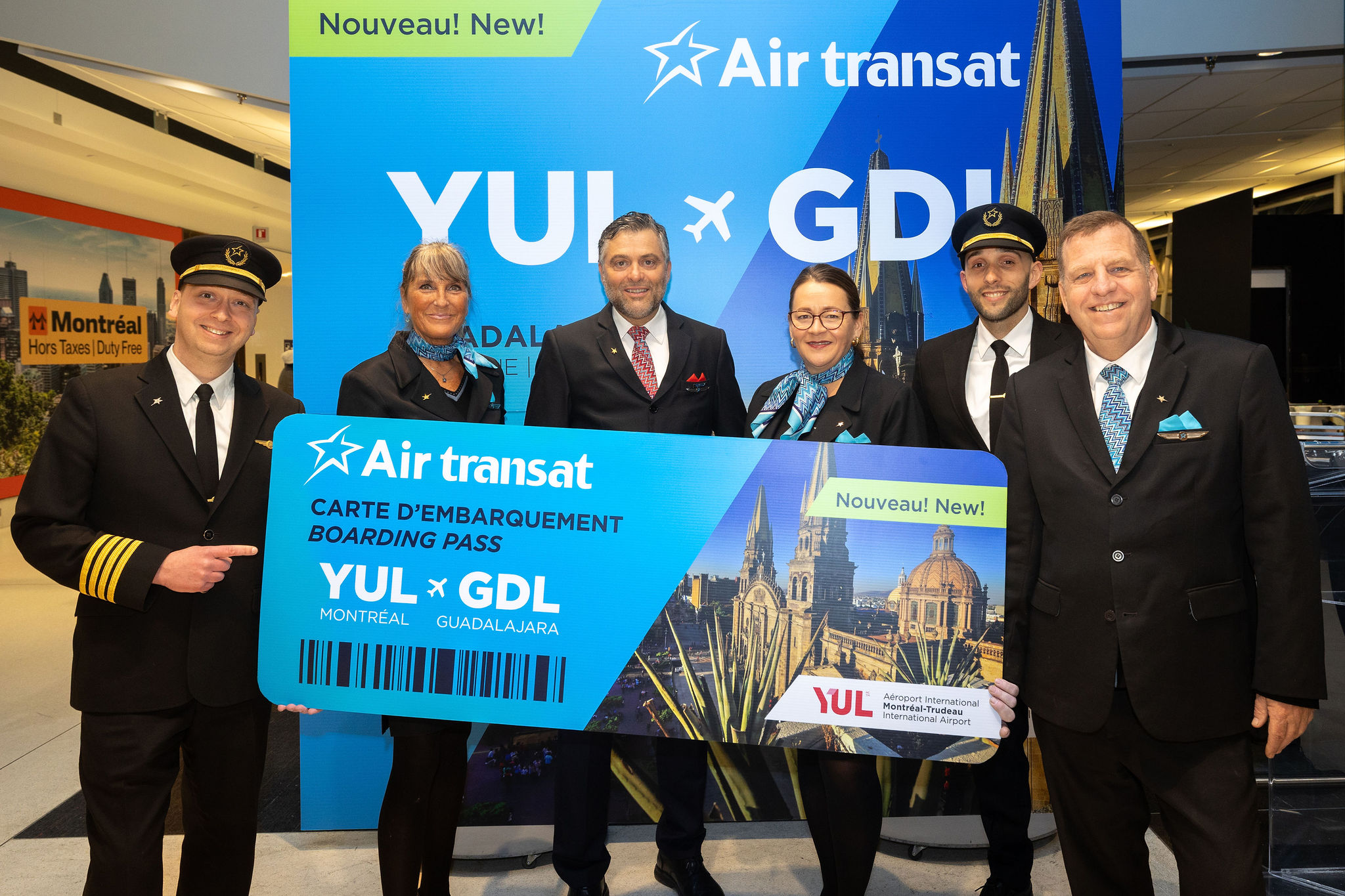 Air Transat inaugura vuelos directos Montreal-Guadalajara con aviones Airbus A321LR