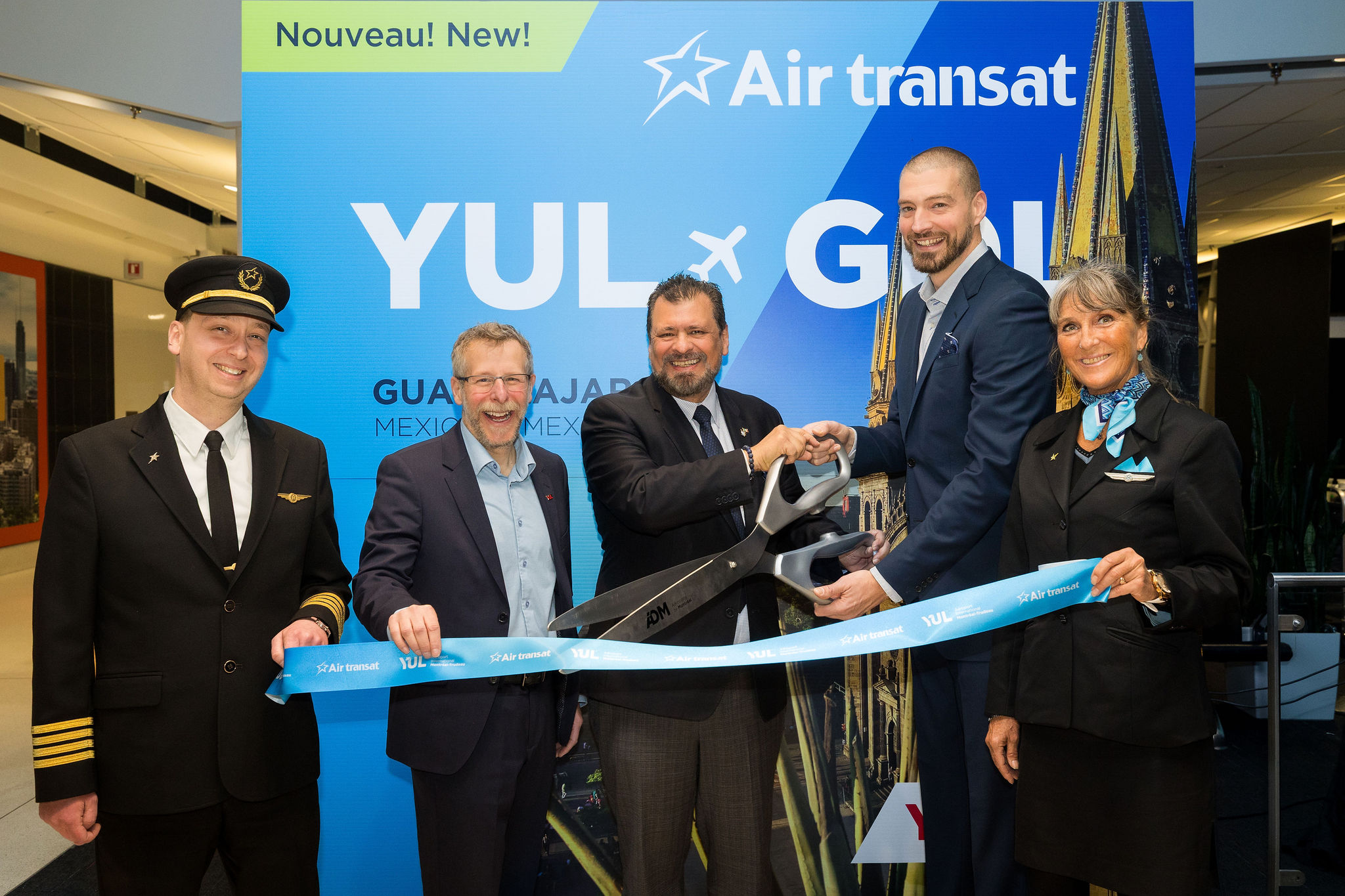 Air Transat inaugura vuelos directos Montreal-Guadalajara con aviones Airbus A321LR