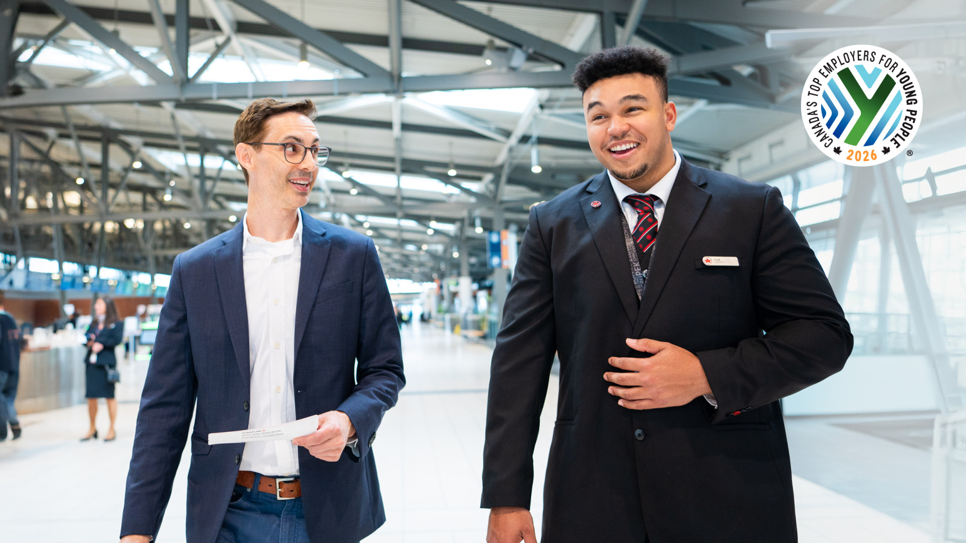 Air Canada es reconocida, por tercer año consecutivo, como uno de los Mejores Empleadores para Jóvenes en Canadá 2026