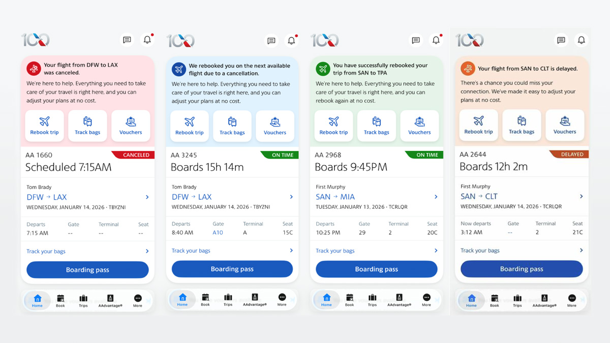 American Airlines redefine la gestión de disrupciones: más autonomía para el pasajero en tiempo real