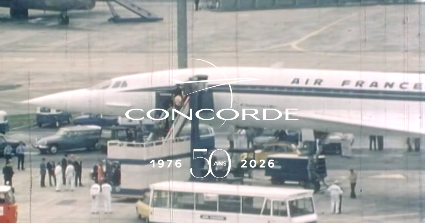 Air France conmemora el 50 aniversario del primer vuelo comercial del Concorde