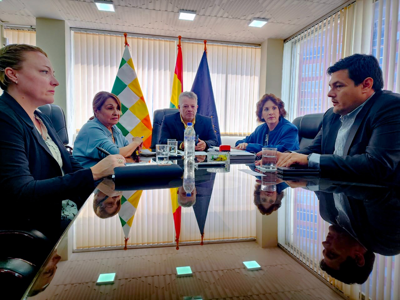 NAABOL y BoA intensifican coordinación con agencia de seguridad de Estados Unidos