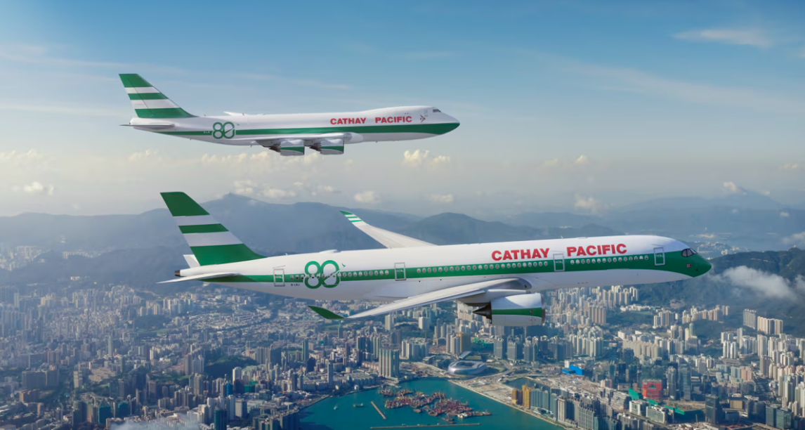 Cathay Pacific inicia las celebraciones de su 80º aniversario