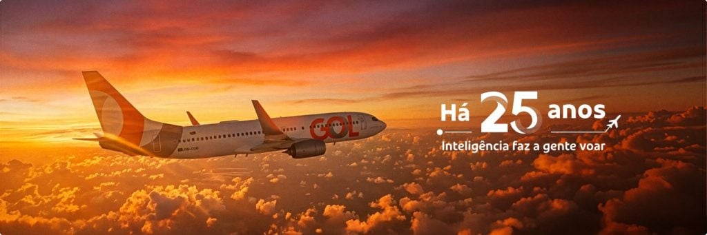 GOL completa 25 anos com foco na expansão internacional e na inovação