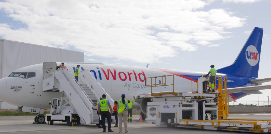 Uniworld Air Cargo aterriza en el Hub de Punta Cana
