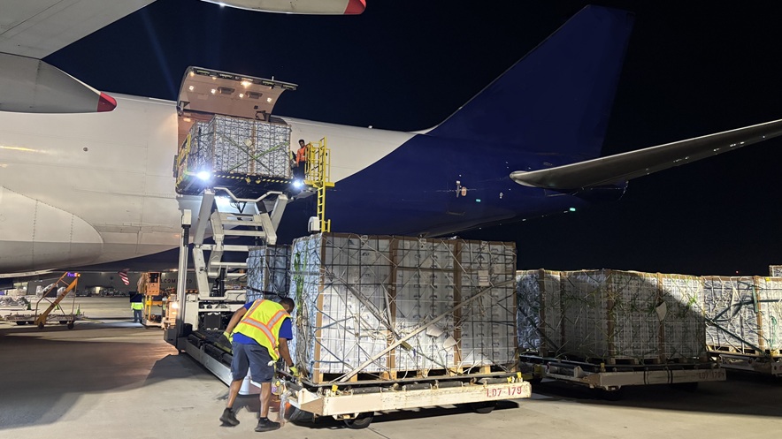 Air Charter Service takes blueberries to the Big Apple
