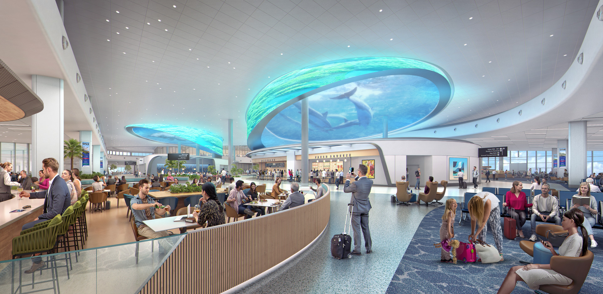 Aprueban diseño final para la nueva terminal “Airside D” del Aeropuerto de Tampa