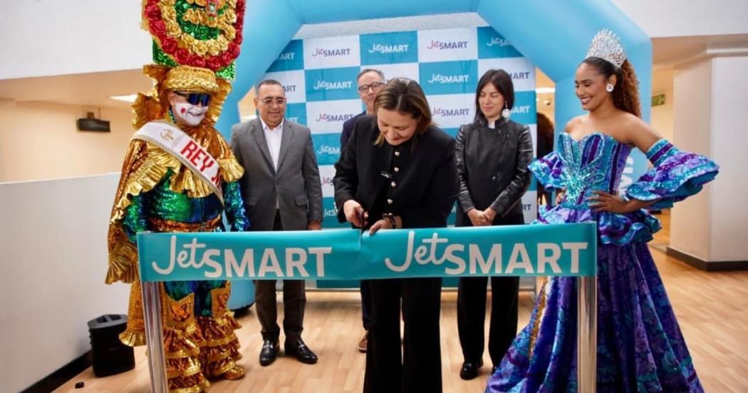 Bogotá y Barranquilla, más cerca que nunca: JetSMART inauguró nueva ruta aérea directa