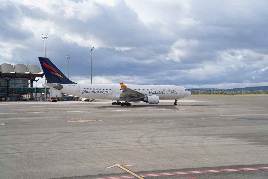 Plus Ultra retomará sus vuelos entre Madrid y Caracas el 3 de marzo