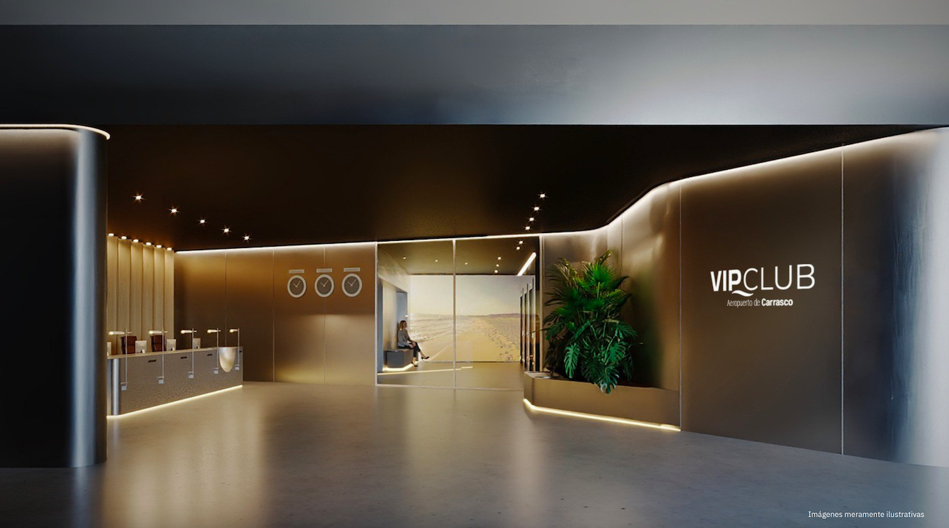 Aeropuerto de Carrasco inicia obras de su nueva Sala VIP para elevar la experiencia de los pasajeros