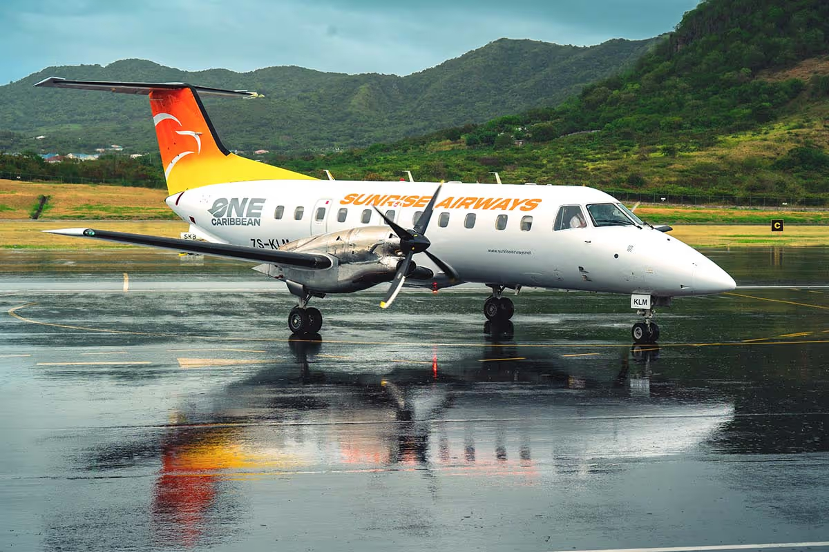 Sunrise Airways abre nuevos vuelos para conectar SD con Antigua y Tortola