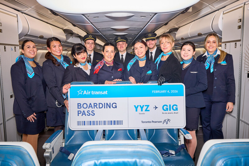 Air Transat despega hacia Río de Janeiro: primeros vuelos directos desde Toronto y Montreal