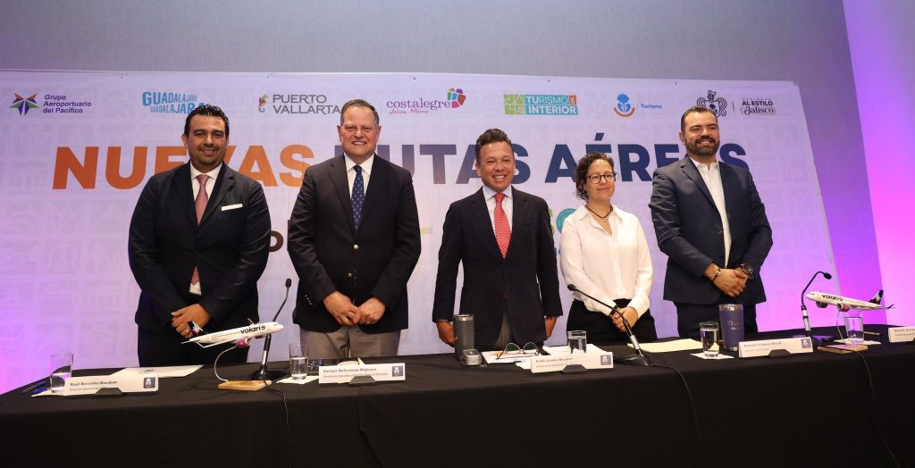 Volaris anuncia 12 nuevas rutas aéreas en Guadalajara y Puerto Vallarta