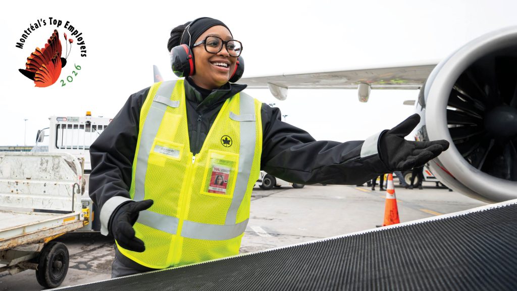 Air Canada es reconocida, por 13° año consecutivo, como uno de los Mejores Empleadores de Montréal