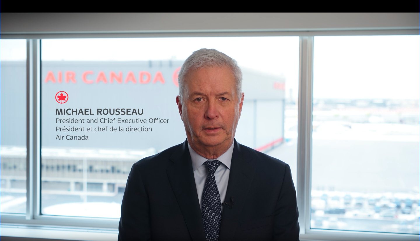 Statement from Michael Rousseau, President and Chief Executive Officer of Air Canada