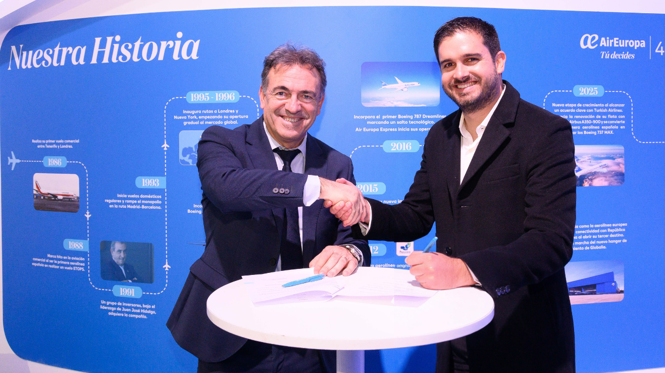 SKY Airline anuncia su primer acuerdo de código compartido junto a Air Europa