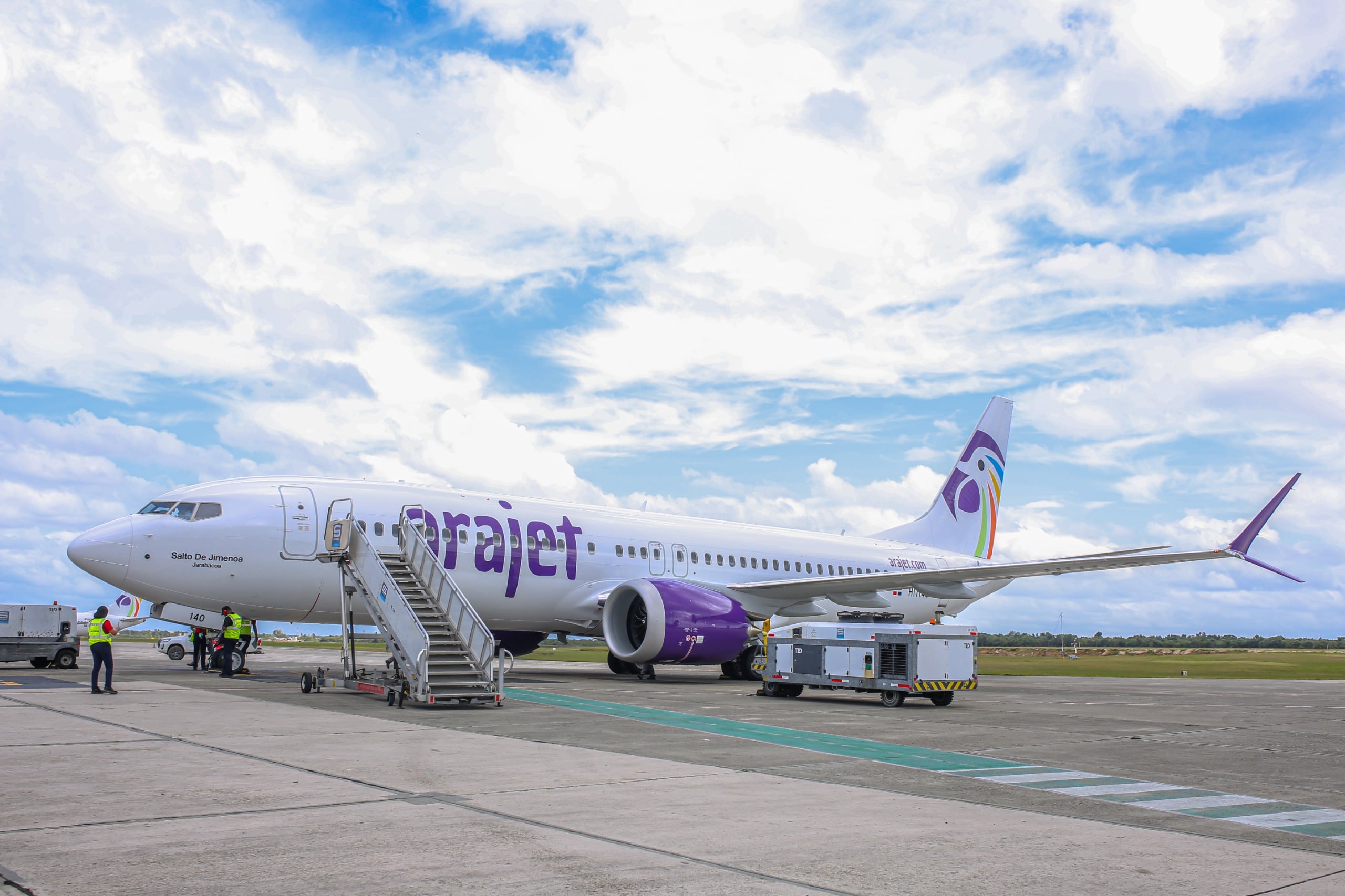 Arajet expande su flota con la llegada de su 14° Boeing 737 MAX