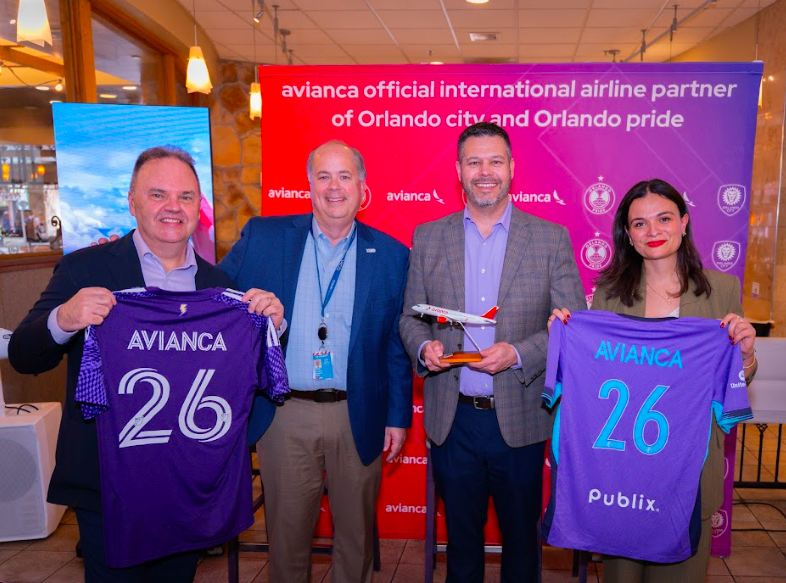 Avianca Named Official International Airline Partner of Orlando City Soccer Club and Orlando Pride