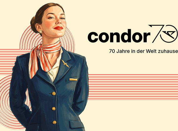 70 Years of Condor: 70,000 Flight Tickets to Celebrate the Anniversary