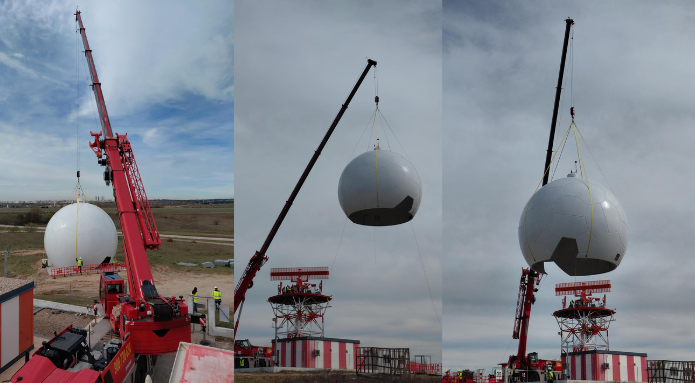 ENAIRE renueva uno de los radares que prestan servicio al Aeropuerto Adolfo Suárez Madrid-Barajas