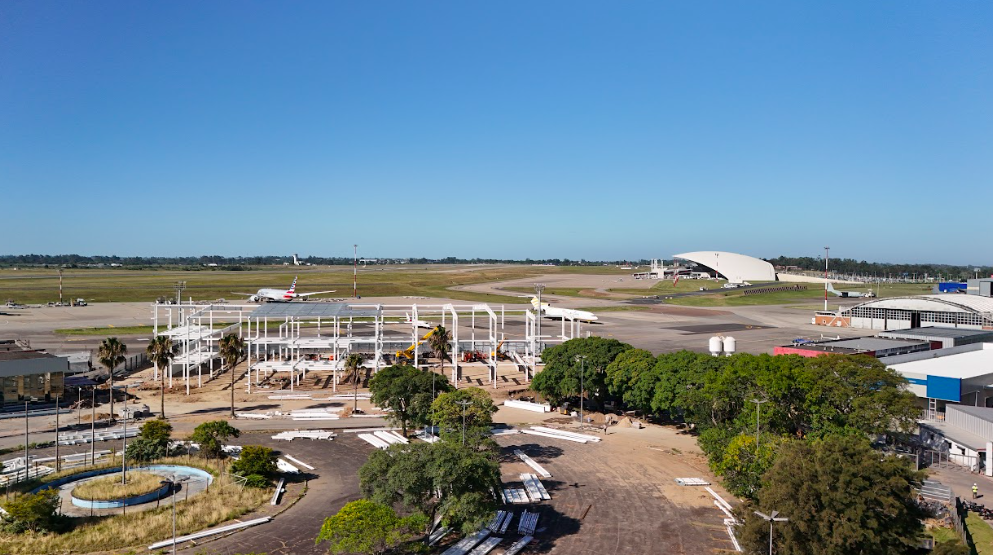 Latin America Cargo City avanza en la construcción de su nueva terminal logística en el Aeropuerto de Carrasco