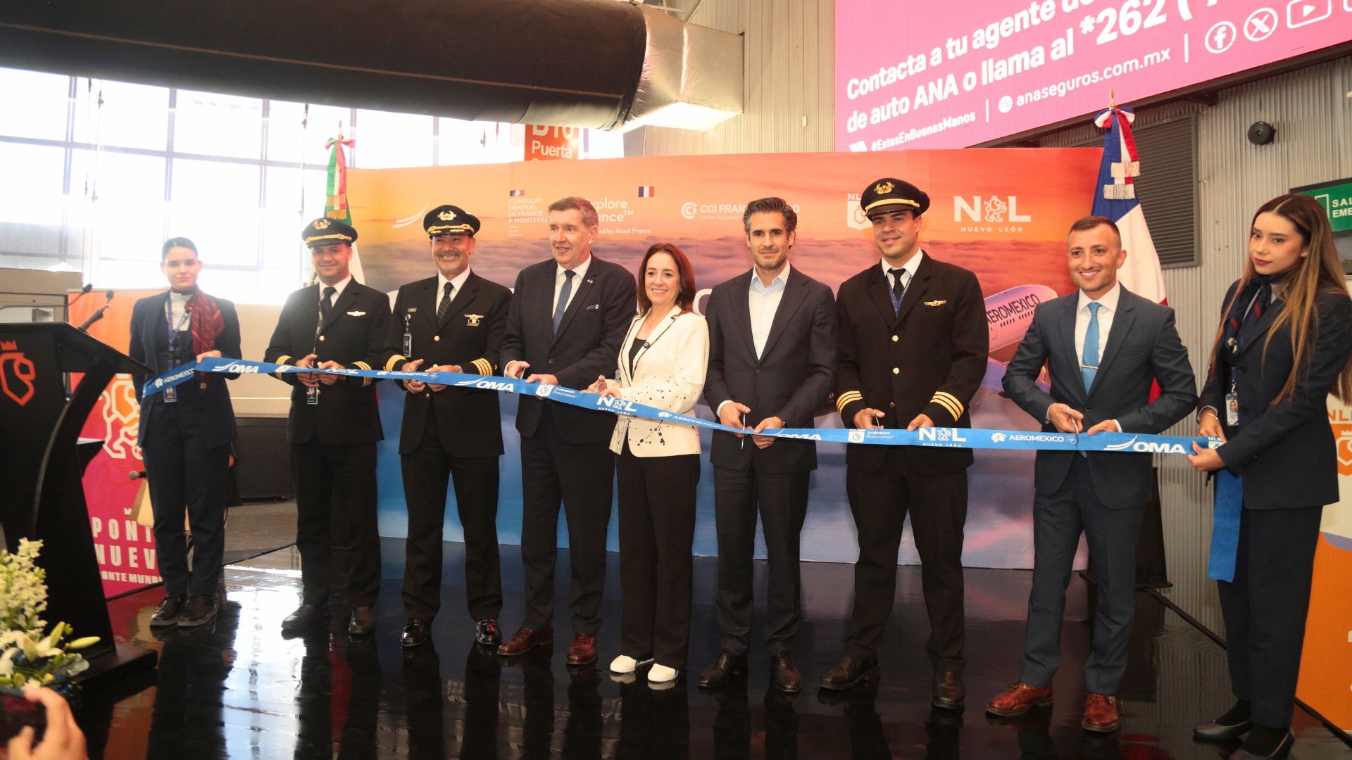 Aeroméxico inicia nueva ruta directa Monterrey-Paris