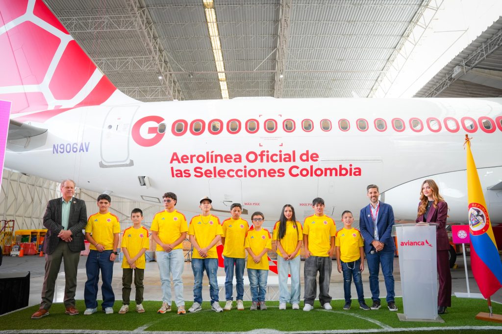 Avianca es la aerolínea Oficial de la Selección Colombia y fortalece su conectividad durante la fiesta del fútbol con má