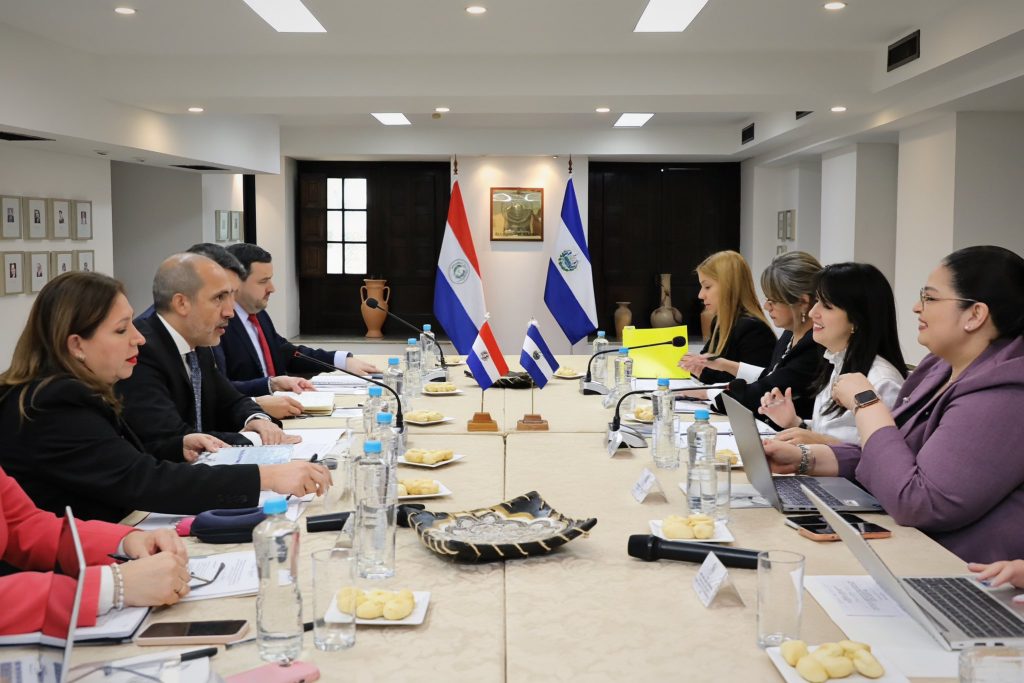 El Salvador y Paraguay acuerdan fortalecer cooperación bilateral en transporte aéreo, educación y seguridad