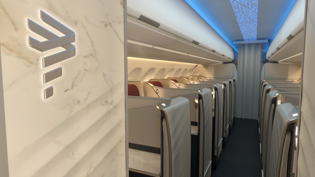 LATAM incorporará cabina Premium Business con asientos completamente reclinables en aviones de un solo pasillo