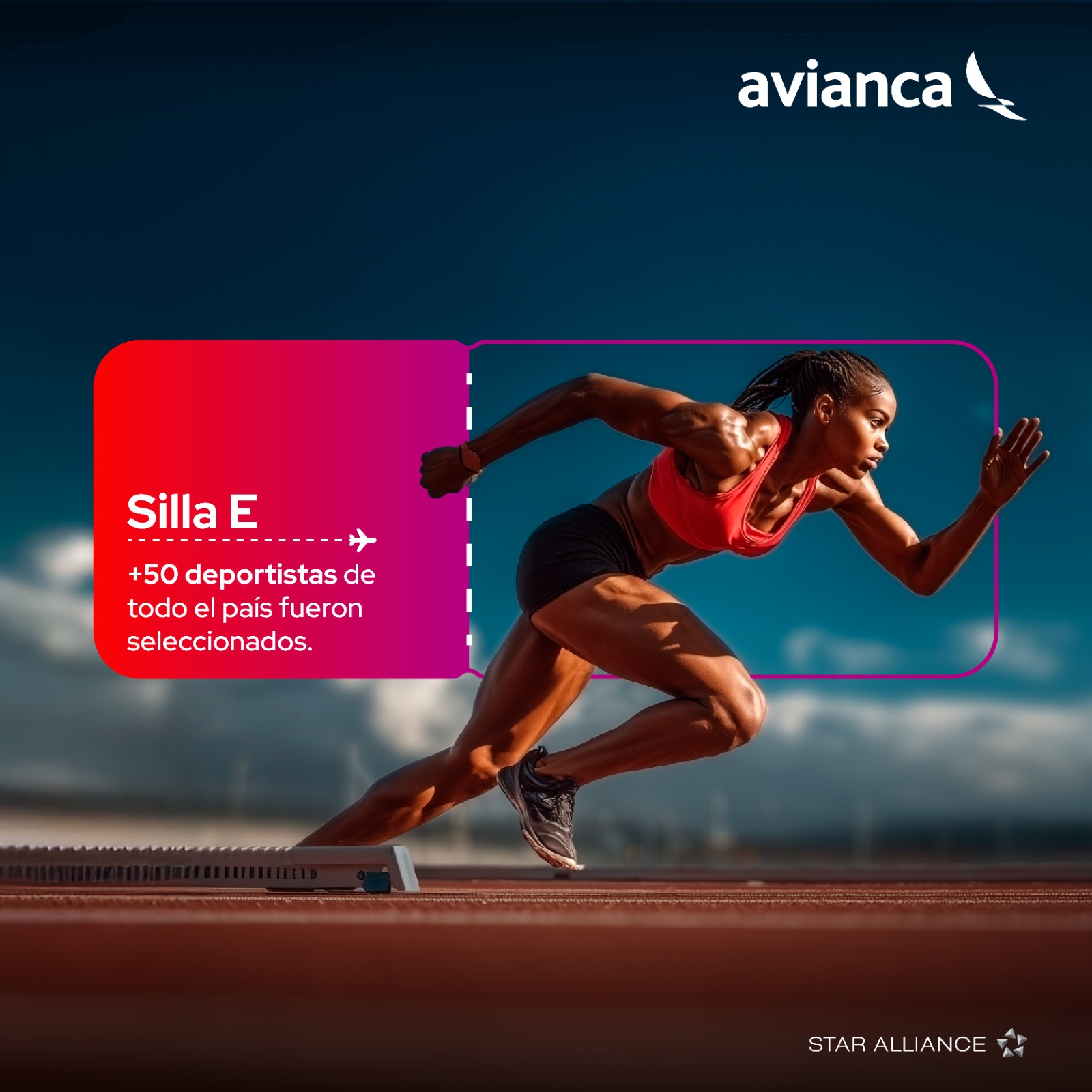 Avianca transportará a más de 50 deportistas excepcionales de Colombia gracias a su plataforma Silla E